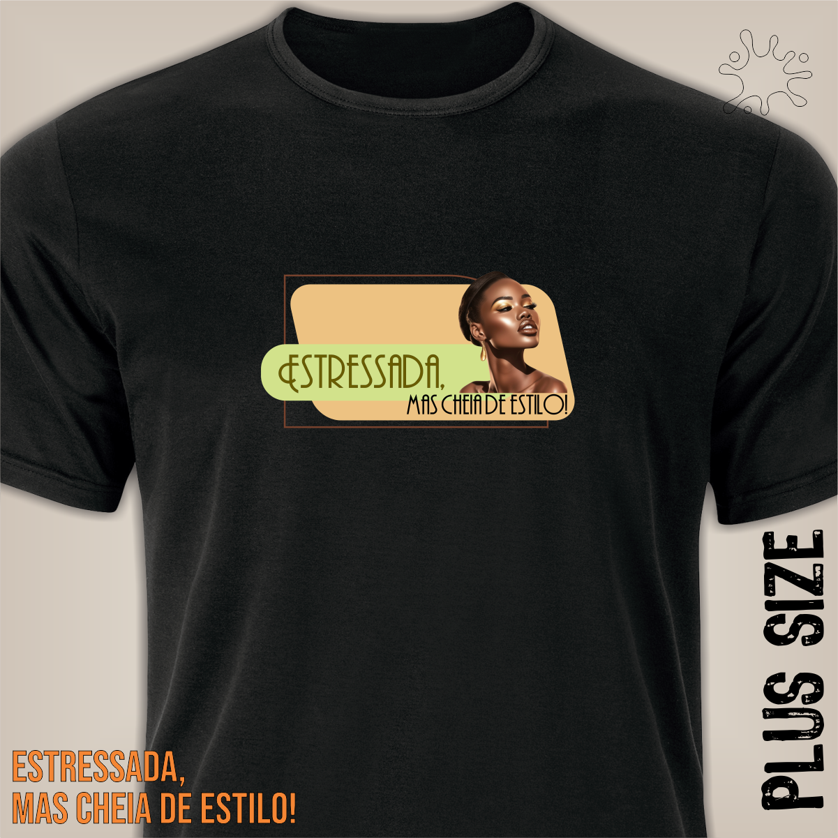 Plus Estressada, mas cheia de estilo (com imagem)