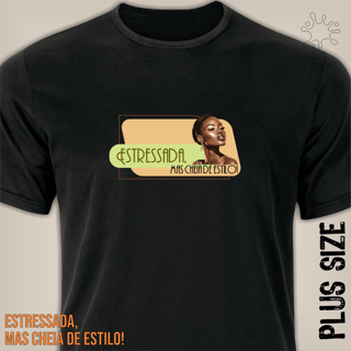 Nome do produto Plus Estressada, mas cheia de estilo (com imagem)