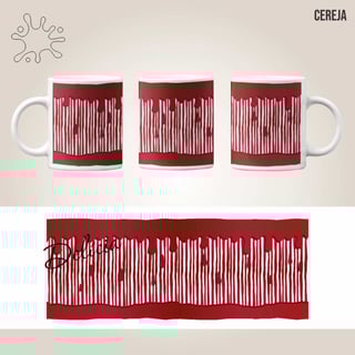 Caneca Cereja Vermelha