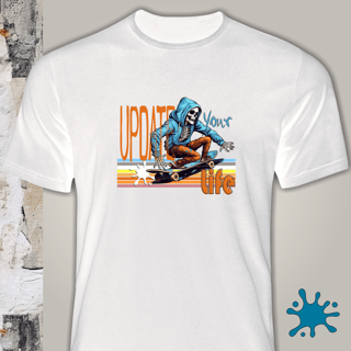 Nome do produto Camiseta Update your life