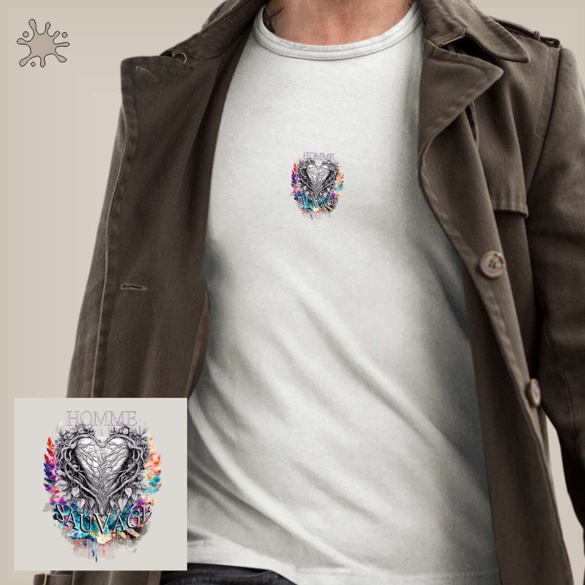 Nome do produto: Camiseta Asas Sauvage
