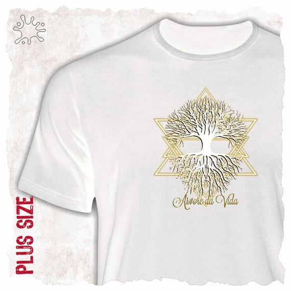 Camiseta Plus Árvore da Vida