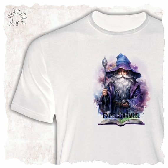 Camiseta Magos - Expelliarmus