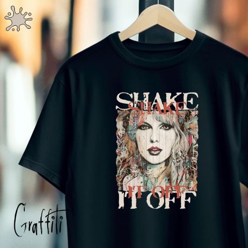 Camiseta Graffiti Shake it off