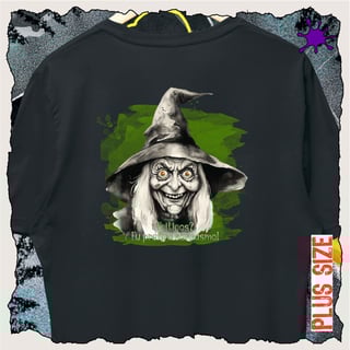 Nome do produtoCamiseta Plus Feitiço? Prefiro ser sarcástica