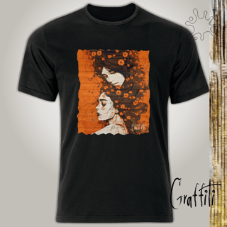 Camiseta Graffiti Irmãs de Alma