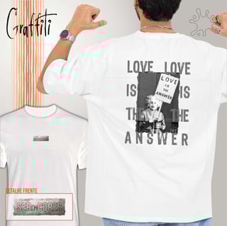 Camiseta Costas Graffiti Love is the Answer