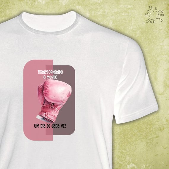 Camiseta Transformando o mundo