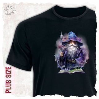 Nome do produtoCamiseta Plus Magos - Expelliarmus