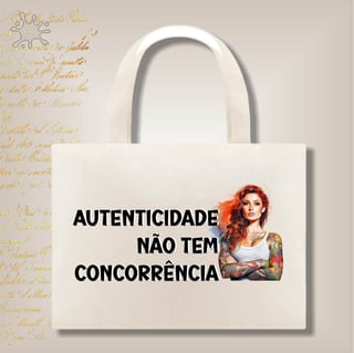 Ecobag Autenticidade não tem Concorrência