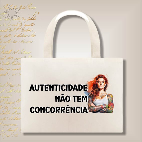 Ecobag Autenticidade não tem Concorrência