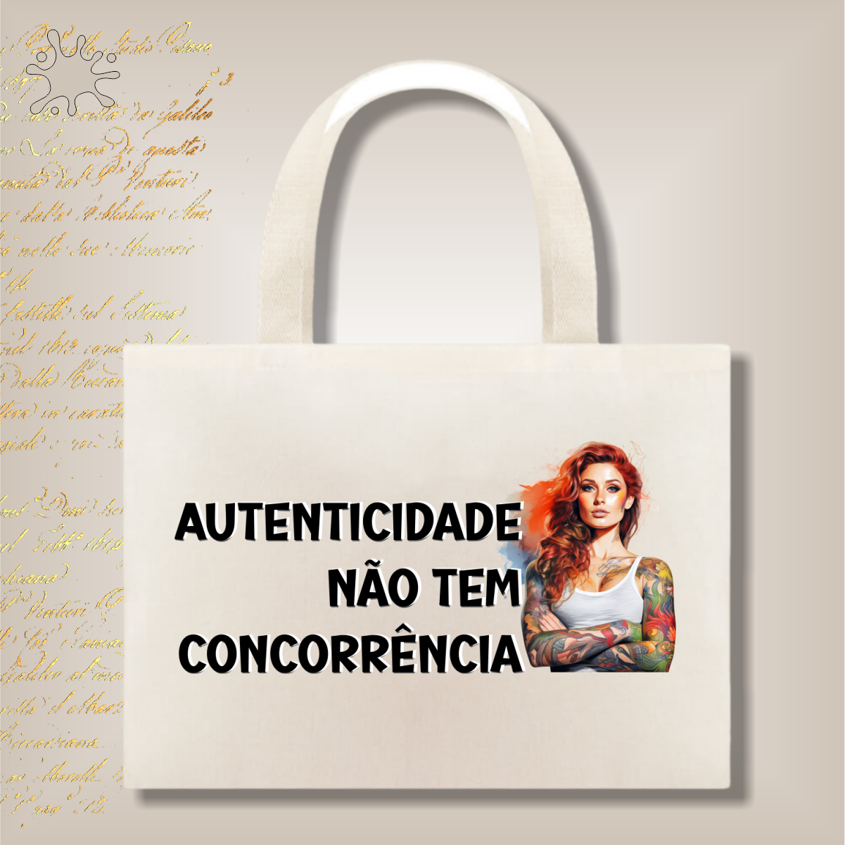 Ecobag Autenticidade não tem concorrência