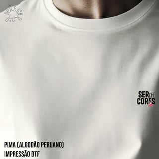 Camiseta Pima (algodão peruano) SER Original preto