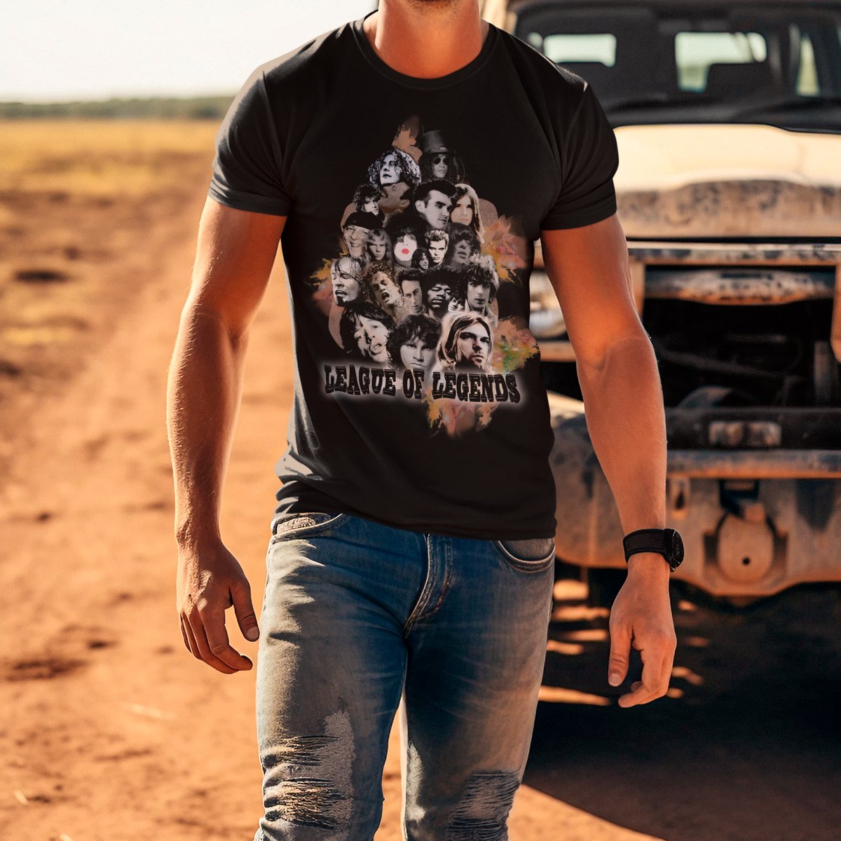 Nome do produto: Camisa Astro do Rock