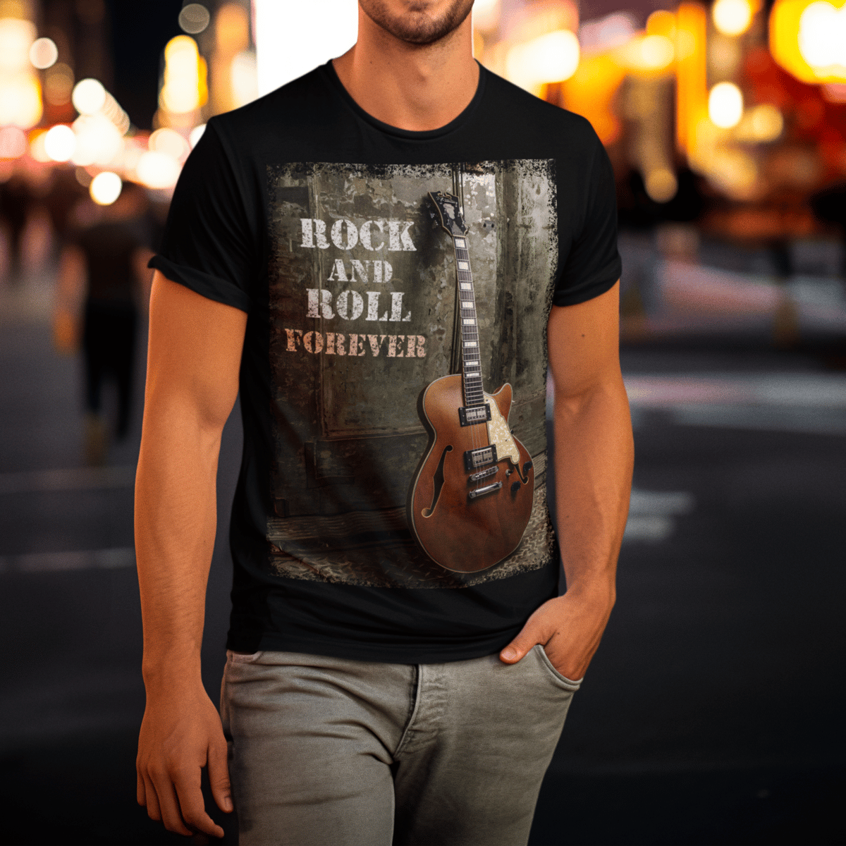 Nome do produto: Camisa Guitarra Les Paul