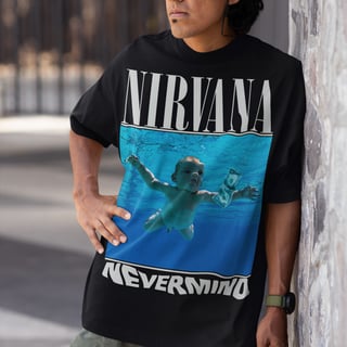 Camisa Nirvana Nevermind 