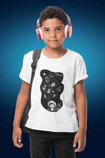 Camiseta Infantil Cabeças De Balão