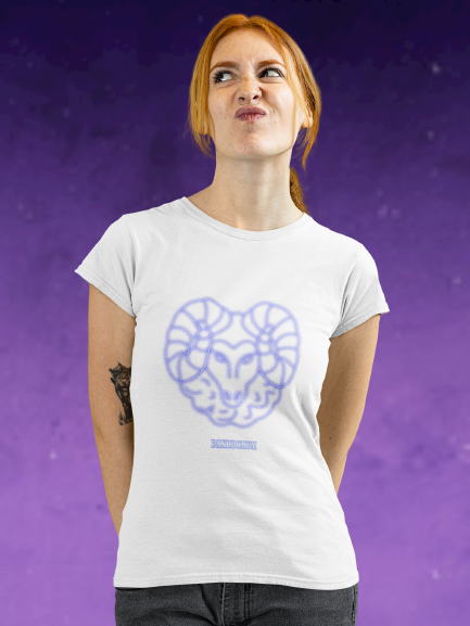 Camiseta Feminina Signo De Áries 