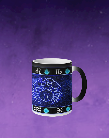 Caneca Mágica Signo De Câncer