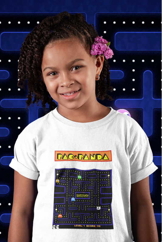 Camiseta Infantil Pac Panda