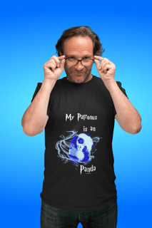 Camiseta Masculina Panda Patronus