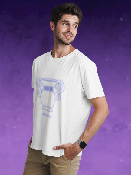 Camiseta Masculina Signo De Aquário