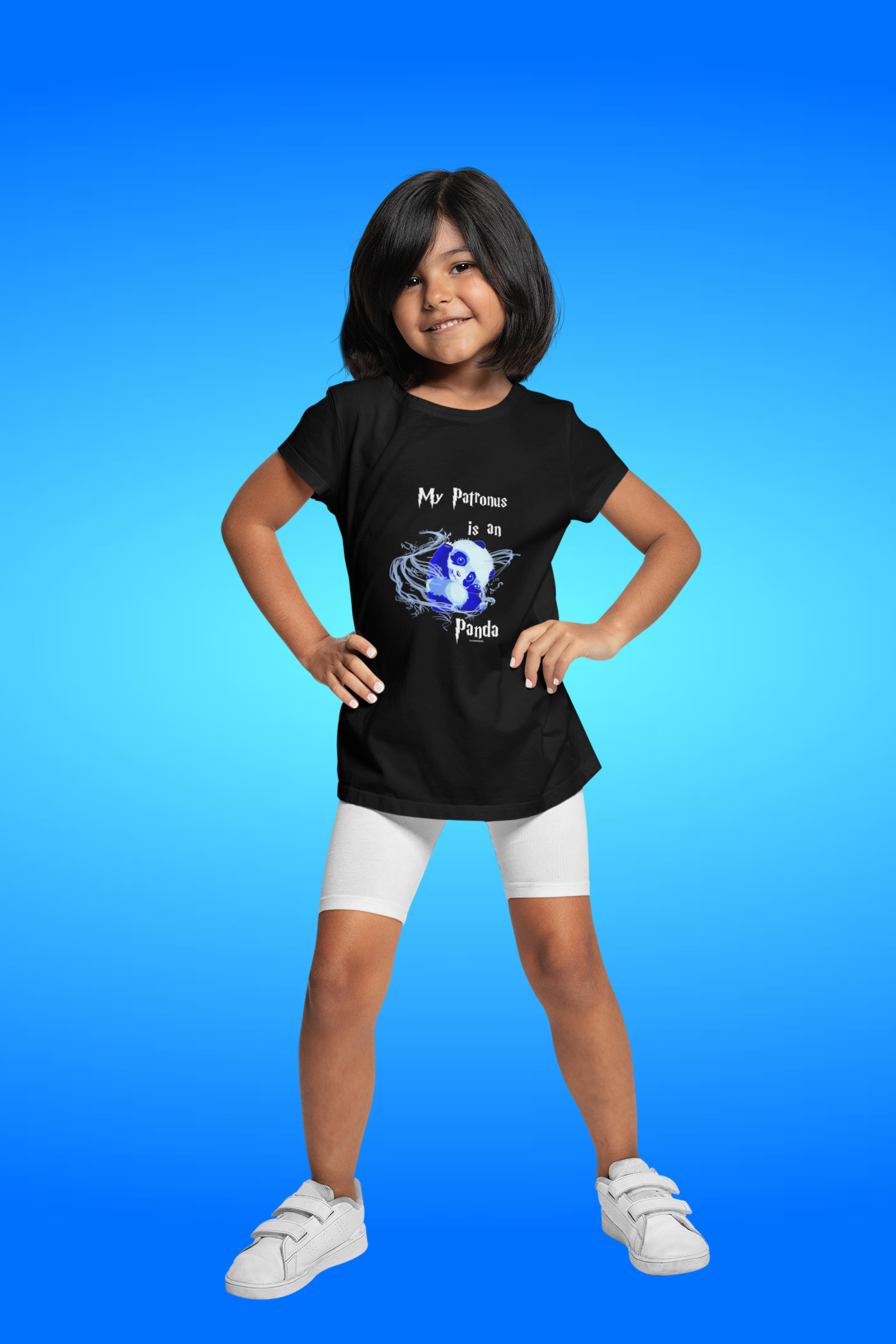 Camiseta Infantil Panda Patronus