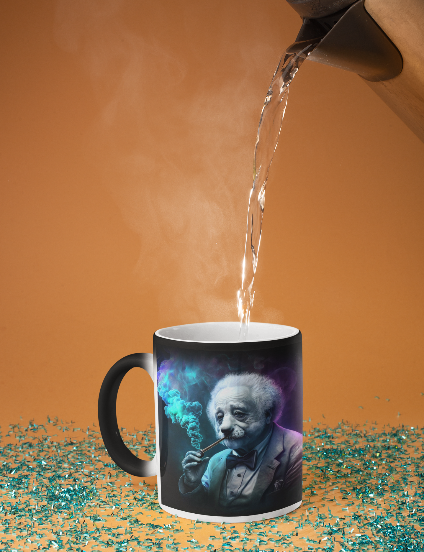 Caneca Mágica Panda Einstein