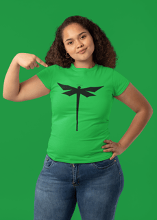 Camiseta Feminina Libélula Logo