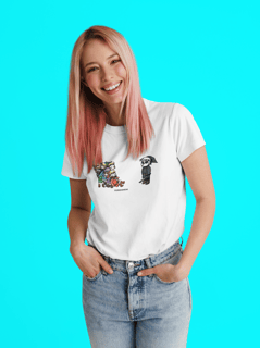 Camiseta Feminina Panda Link