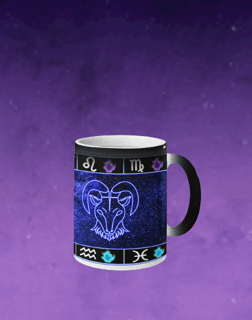 Caneca Mágica Signo De Capricórnio 