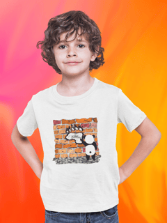 Camiseta Infantil Panda Graffiti 