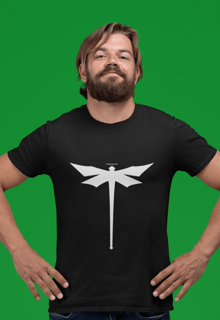 Camiseta Masculina Libélula Logo BW