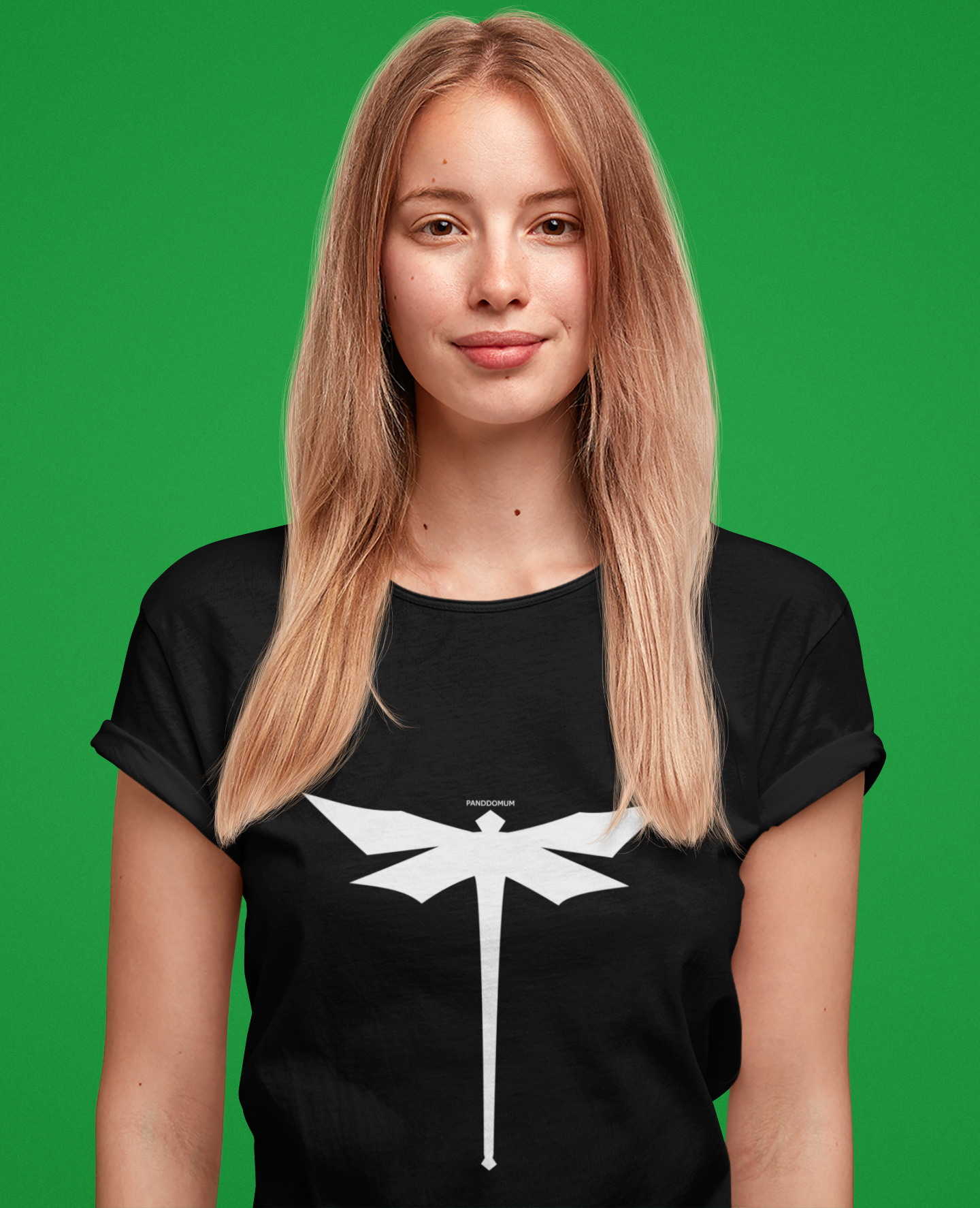 Camiseta Feminina Libélula Logo BW