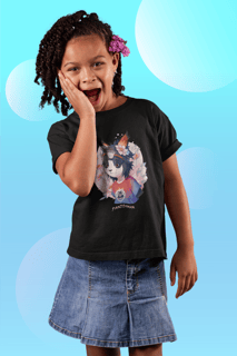 Camiseta Infantil Panda Anime