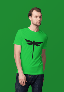 Camiseta Masculina Libélula Logo