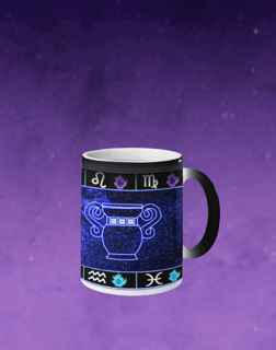 Caneca Mágica Signo De Aquário