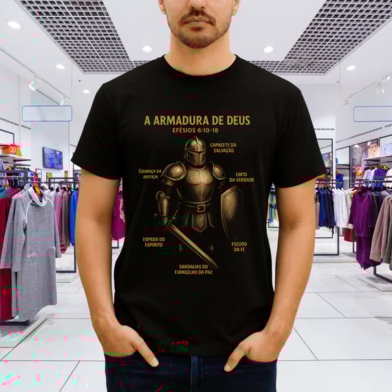 T-Shirt Prime - A armaduda de Deus