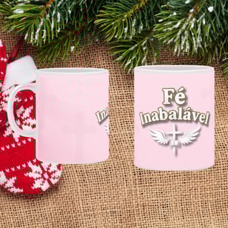 Nome do produto Caneca - Fé inabalavel 