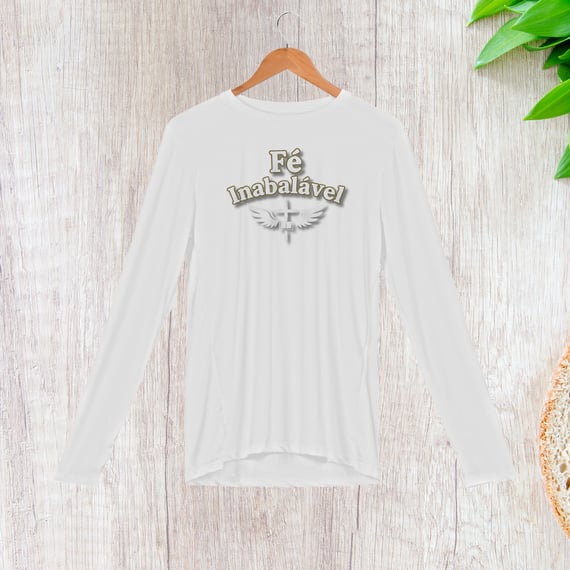 Camisa Manga Longa Sport Dry Uv - Fé inabalavel (Unisex)