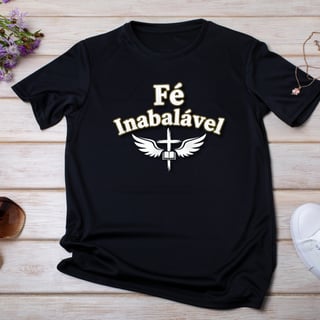 T-Shirt Plus Size - Fé inabalavel (Unisex)