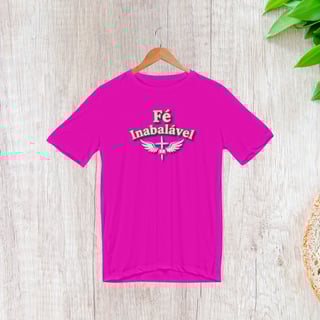 Nome do produto Camiseta Sport Dry Uv - Fé inabalavel (Unisex)