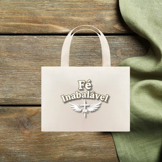 Nome do produto Ecobag Grande - Fé Inabalável