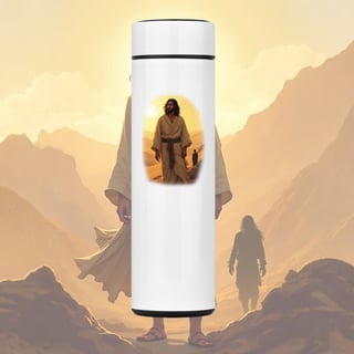 Garrafa Térmica - Jesus no deserto M1