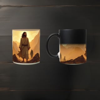 Nome do produto Caneca Mágica -Jesus no deserto M1