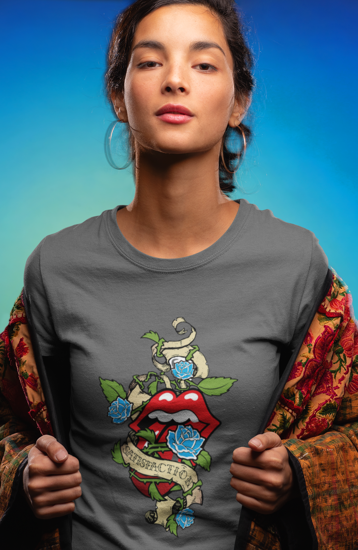 T-SHIRT ROLLING STONES SATISFACTION