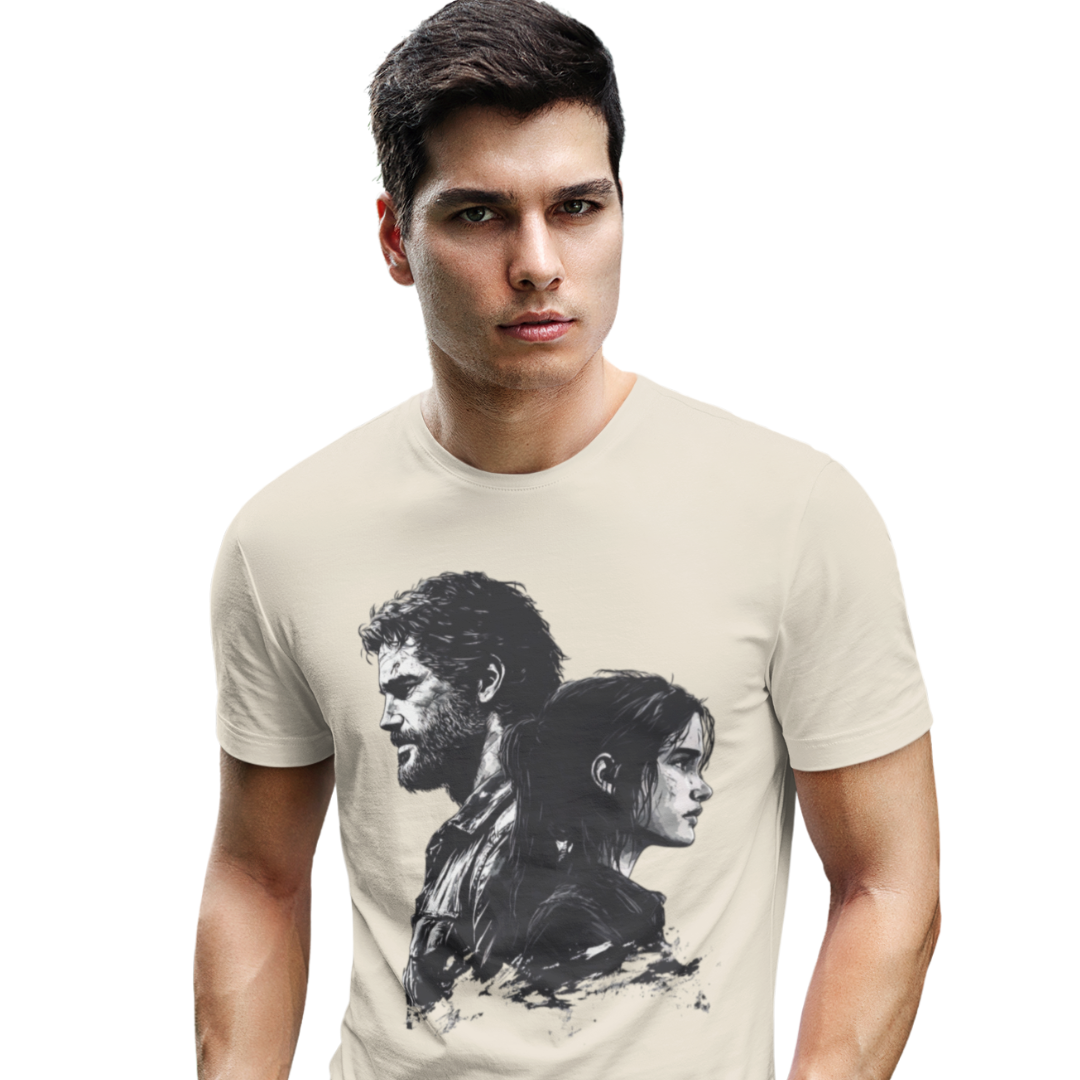 Camiseta The Last of Us Joel e Ellie