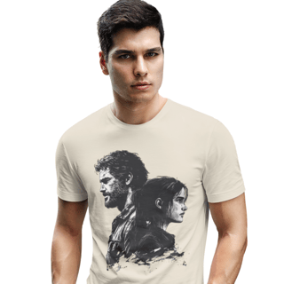 Camiseta The Last of Us Joel e Ellie