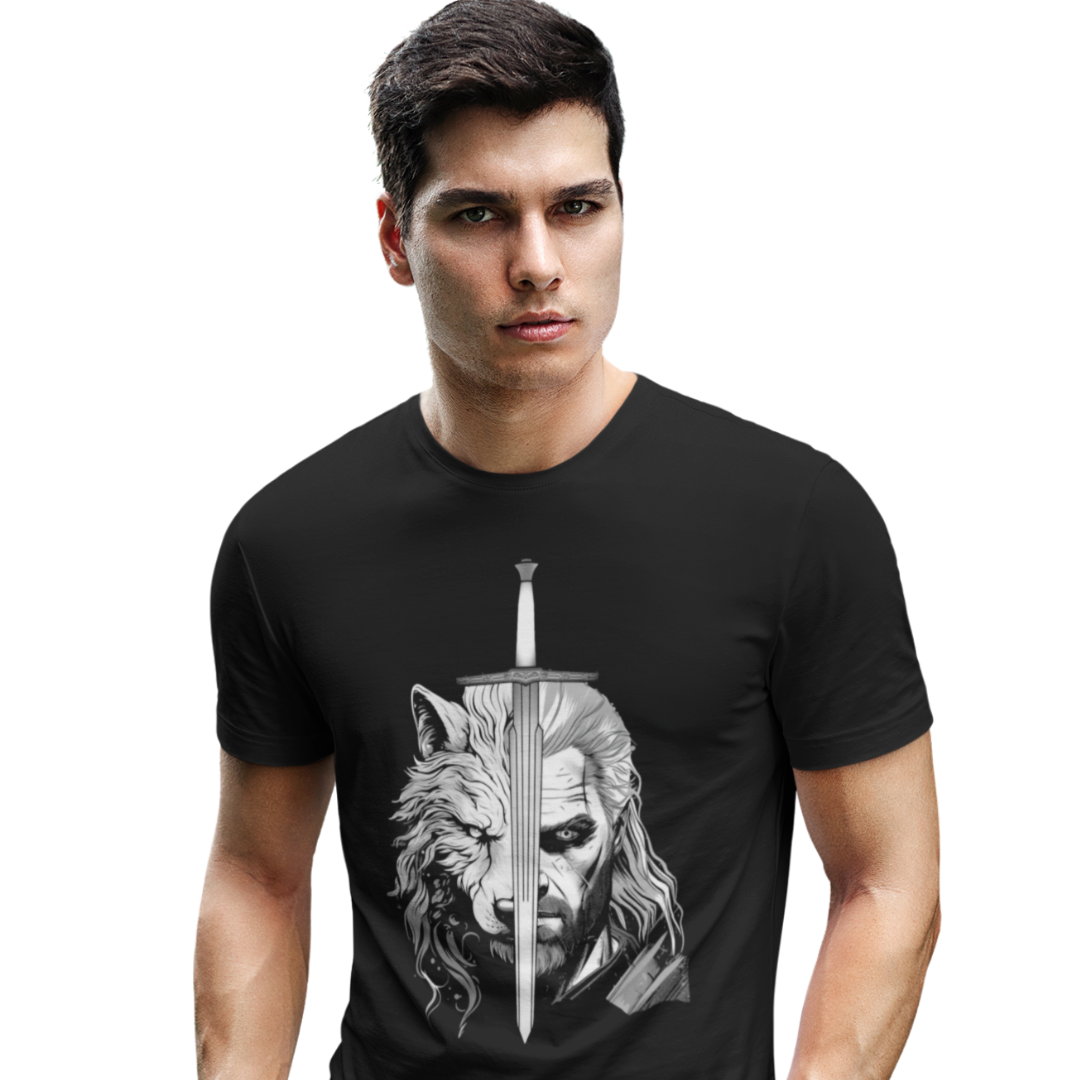 Camiseta Metade Lobo