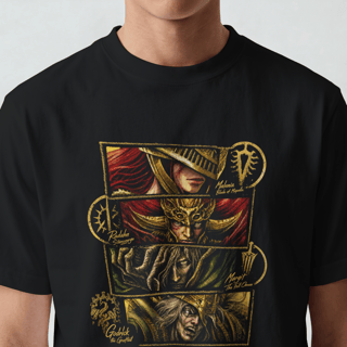 Nome do produto Camiseta Lendas de Elden | Armário Nerd